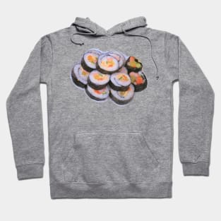 Vegan Sushi Photo Art Hoodie